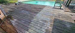 Nettoyage terrasse en bois